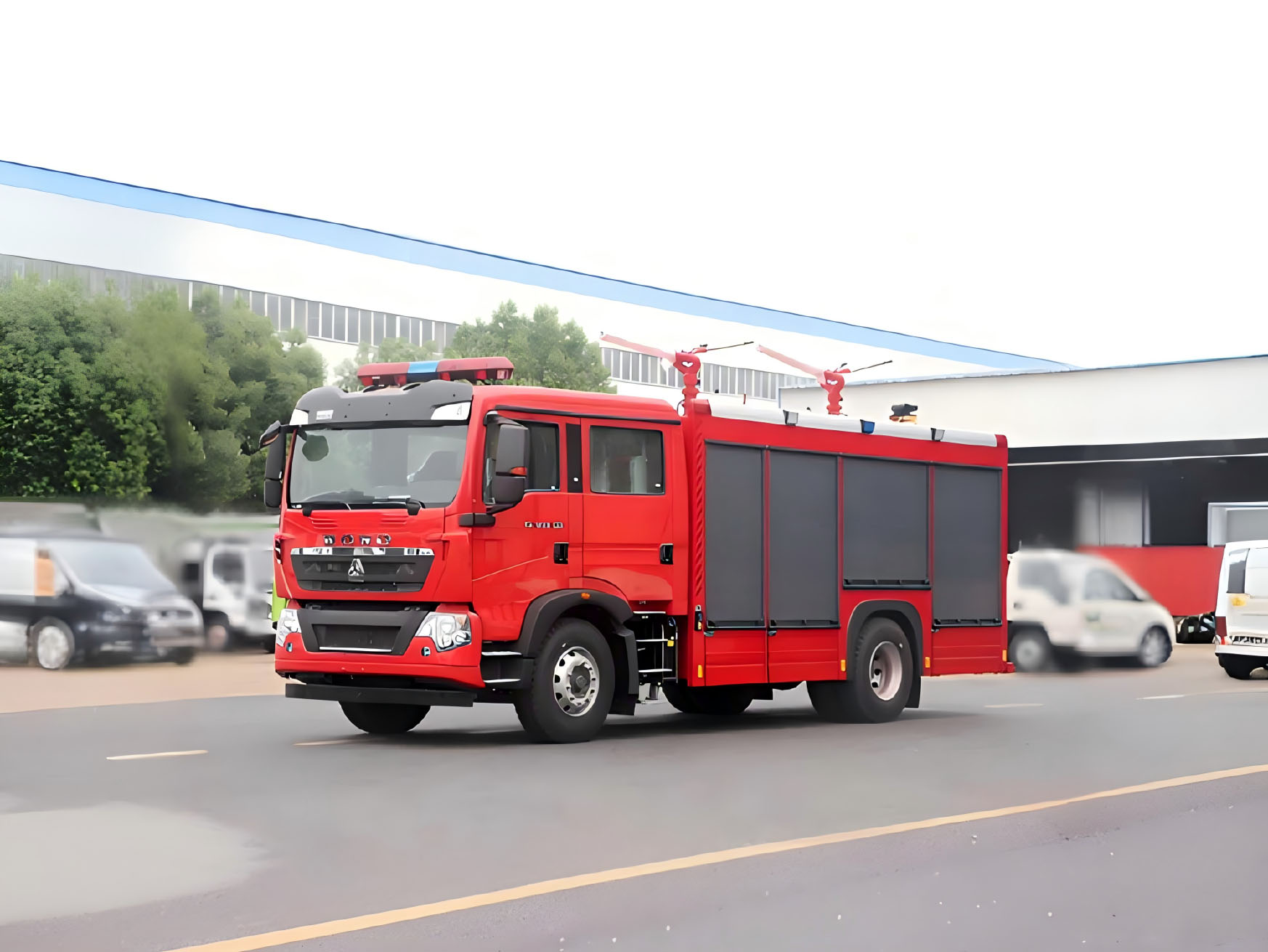 CLW5180GXFGF40/ASL型干粉消防车
